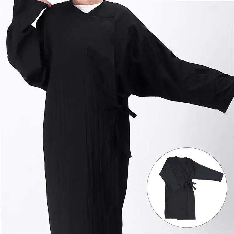 Kimono Style Hairdressing Smock Adjustable Hair Salon Gown Barber Cloth Hair Cutting Dyeing Apron Hair Dyeing Apron Capes 4
