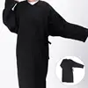 Kimono Style Hairdressing Smock Adjustable Hair Salon Gown Barber Cloth Hair Cutting Dyeing Apron Hair Dyeing Apron Capes 4
