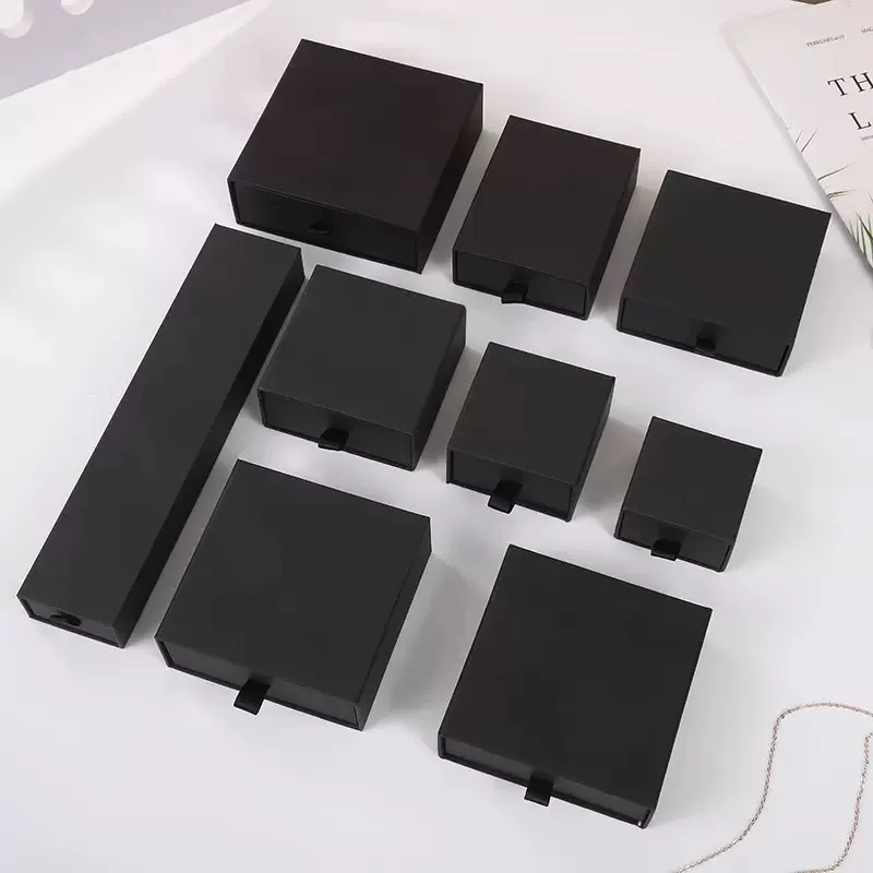 카자도르 7.5*7.5*3.5 cm 화이트 선물 상자 맞춤형 보석용