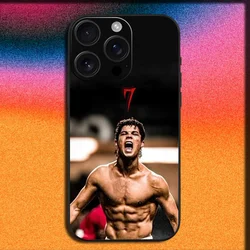 Football Star Black Soft Phone Case - Sleek and Durable Cover - iPhone 13 Mini (Z1)