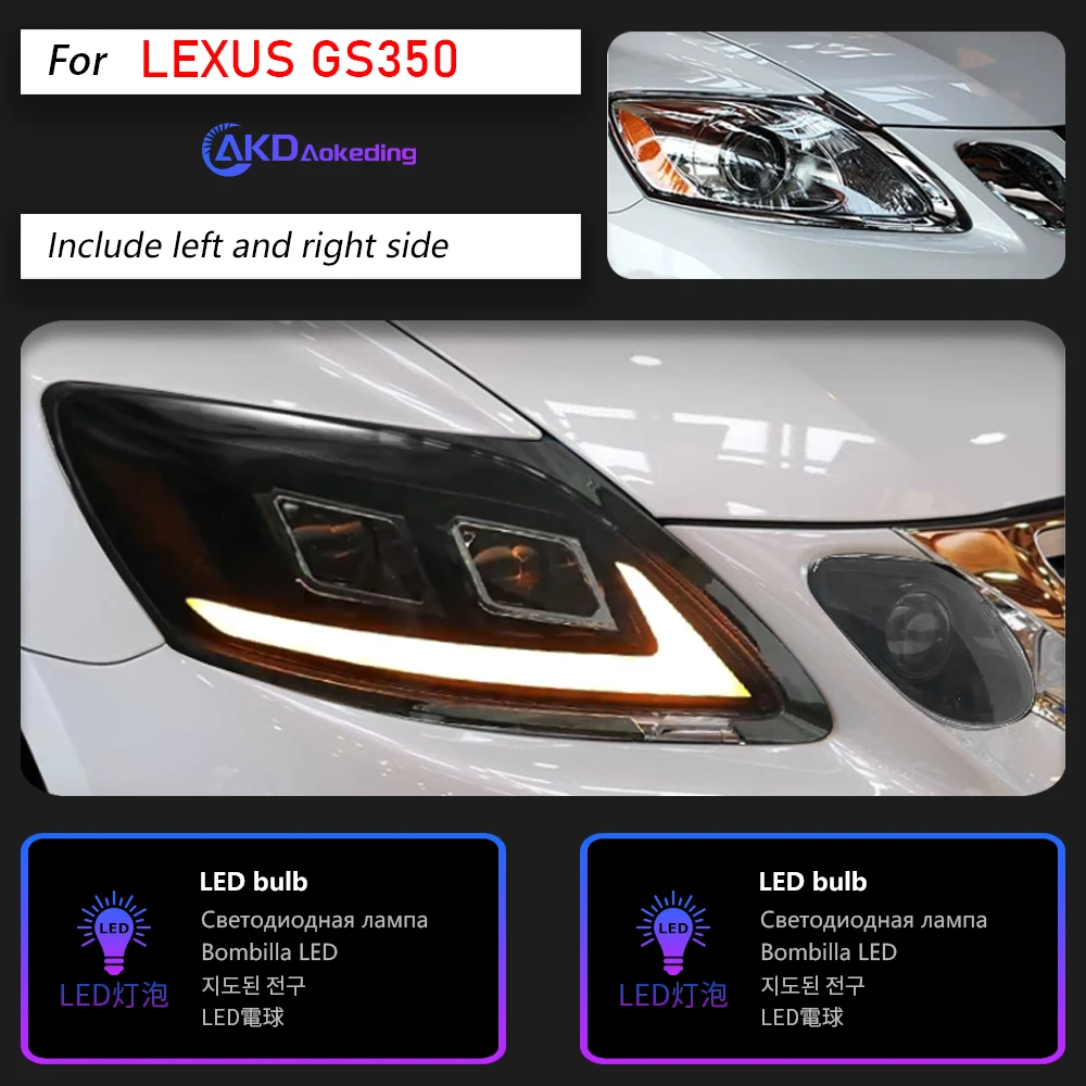 レクサス　GS LEDベッドライト 38-163☆後期 LED ARL10 レクサスGS☆左ヘッドライト KOITO 30