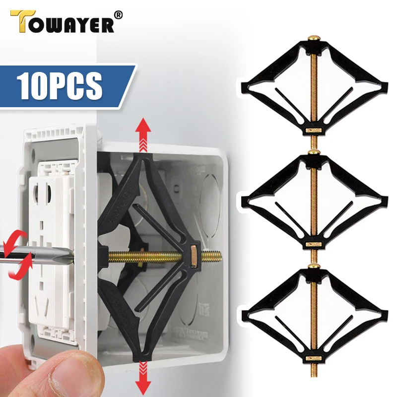 10pcs Cassette Repairer 86mm Dark Box Repair Screw Plug Switch Old