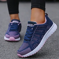 Women's Sneaker 2025 New Fashion Platform Women's Shoes Trainers Casual Sneaker Woman Lace Up Female Sneakers Tenis Feminino