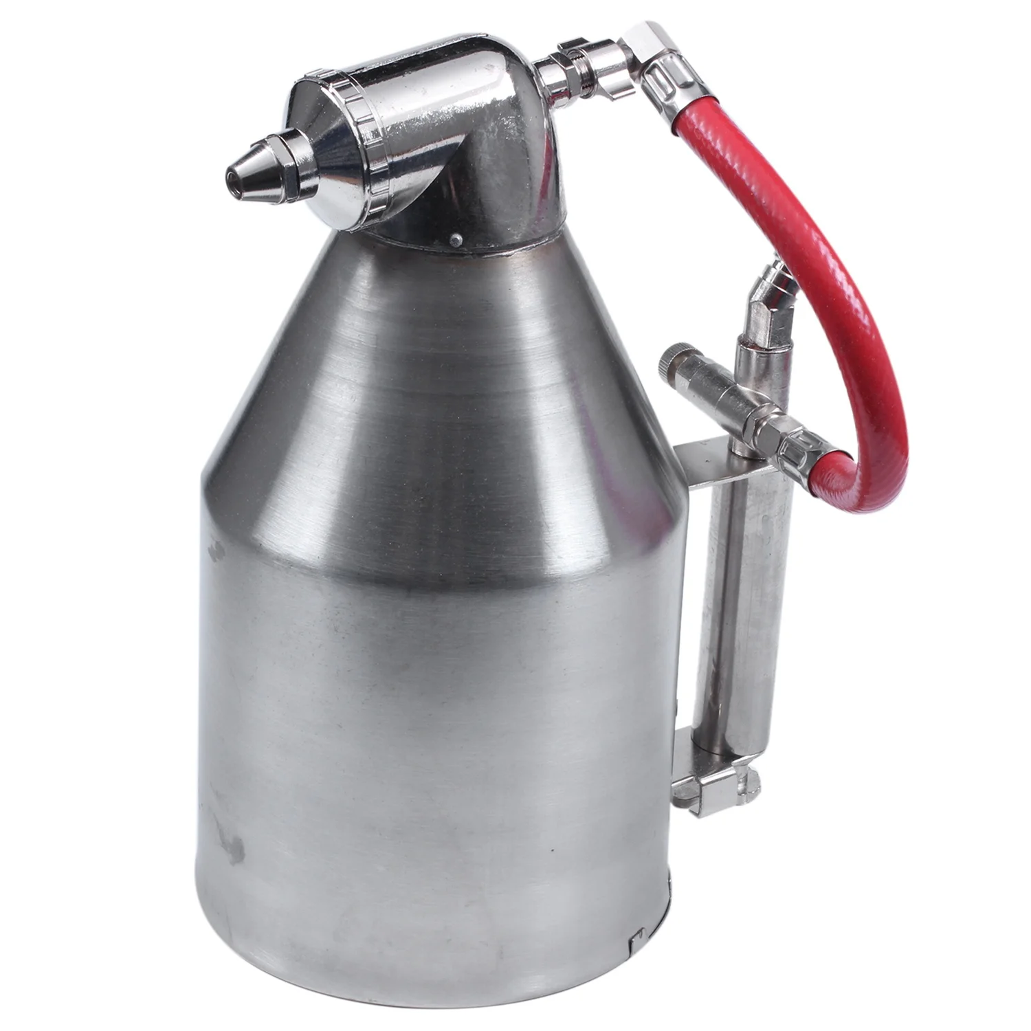 

3500Ml Air Hopper Spray Tool Paint Texture Tool Drywall Painting Sprayer With 6 Nozzles Air Stucco Sprayer Plaster Hopper Tool