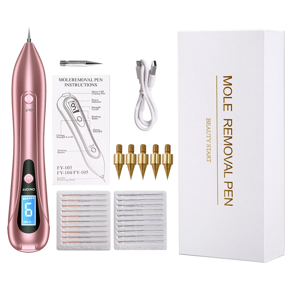 Freckle Papilloma Laser Plasma Pen Black Dot Dark Spot Skin Tag Remover Warts Mole Pimples Tattoo Removal Pen