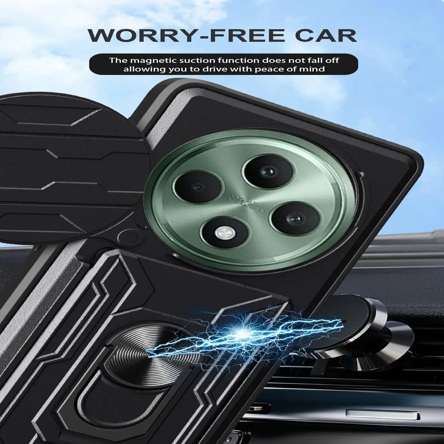 حافظة مسنده لهاتف OPPO Reno 12F 12FS 5G Reno12 F F...