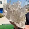Natural Rare White Quartz Crystal Cluster Mineral Specimen Healing 2