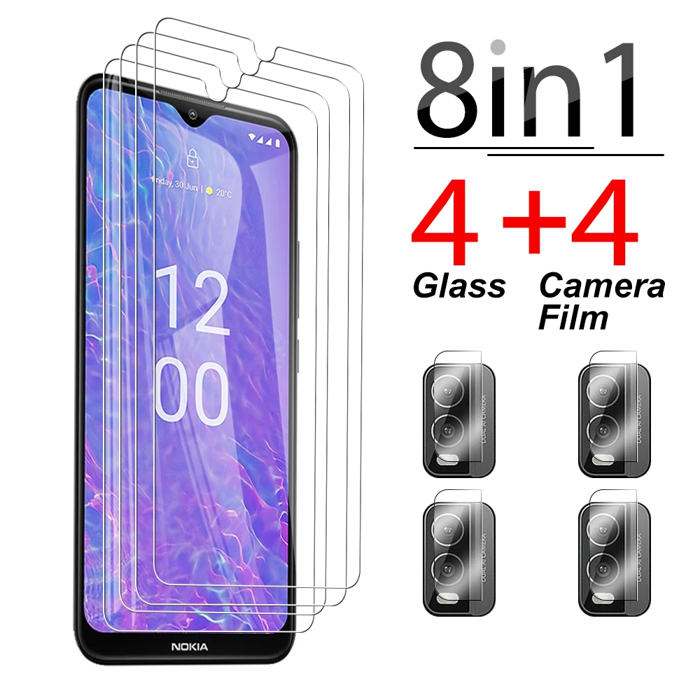 Vetro Protettivo 8 In1 Per Nokia C210 2023 Nokiac 110 G310 Nokiac210 110 4G G 310 310G 5G Protezione Dello Schermo Dell'Obiettivo Antigraffio