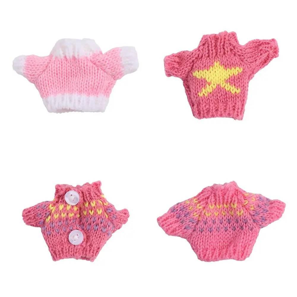 New Cute Sweater for 1/8 BJD 16cm 17cm Doll 10CM Dog Clothes Baby Clothes BJD Doll Accessories Children's Day Gift Girls Toy 4