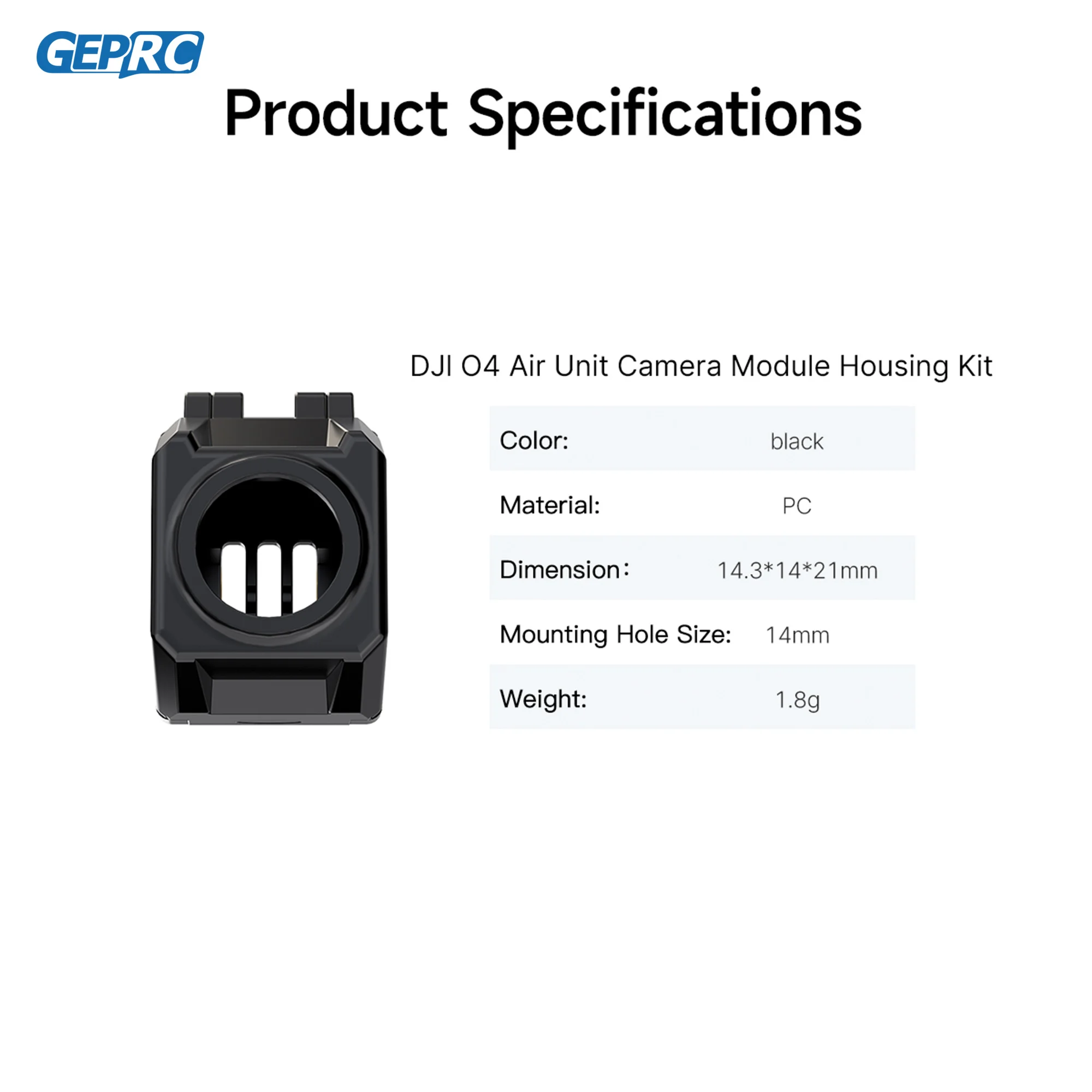 รูปสินค้า กล้องโมดูลโดรน คาร์บอนไฟเบอร์ สำหรับ FPV Quadcopter