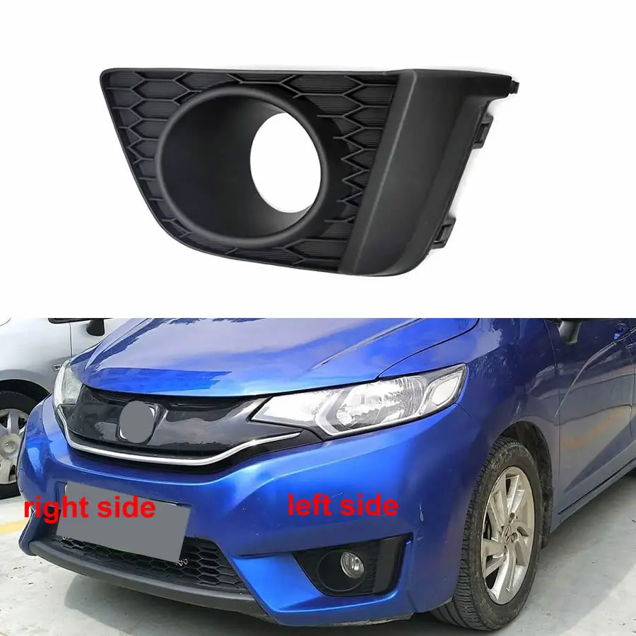 

Противотуманная светильник РА для Honda Fit 2014, 2015, 2016, 2017, автомобильный передний бампер, нижняя решетка, противотуманная фара, крышка с отверстием