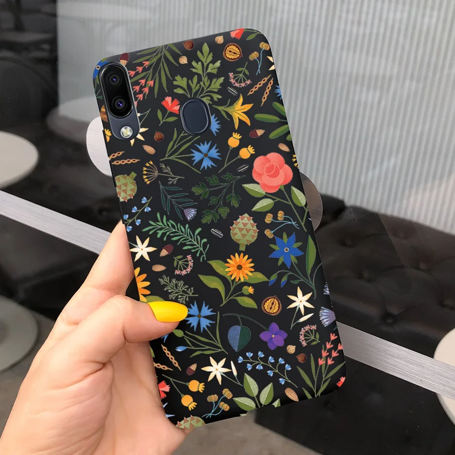 Stylish Cartoon Sunflower Soft Silicone Phone Back Cover