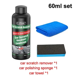 Ultimate Car Scratch Remover & Polishing Kit - Premium Paint Care & Anti - Scratch Solution (60ml sponge towel)