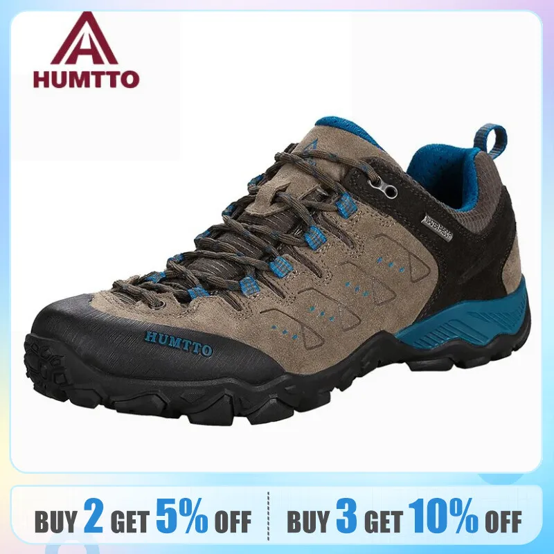 Chaussures De Randonnée D'extérieur En Cuir De Crocodile Pour Hommes - Sport