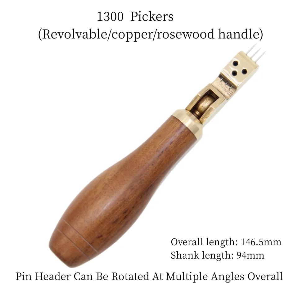 Piano tuning repair tools pin pliers pin headers rotatable retractable bendable gourd-shaped mahogany handle