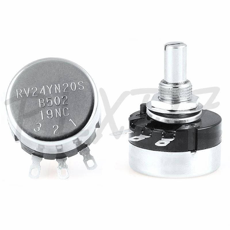 RV24YN20S Singleturn carbon film potentiometer 100R 200R 500R 1K 2K 5K 10K 20K 50K 100K 200K 500K 1MOhm Adjustable Potentiometer