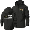 Classical Hooded Shell Windproof Waterproof Jacket Outdoor Camping Climbing Outerwear Ceske zbrojovky CZ Men's Windbreaker Coats 6