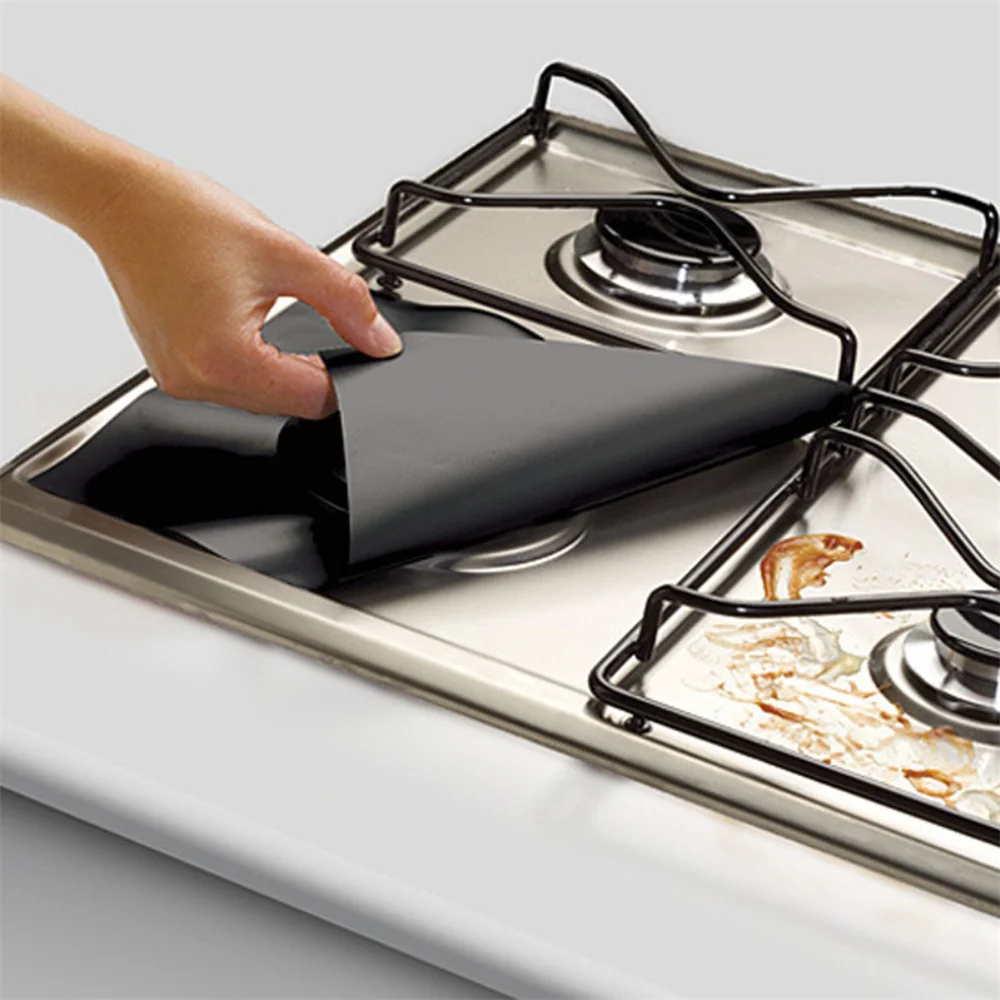 (Summer Sale-50% Off) Reusable Easy-wipe Stove Protector(4 Pcs)
