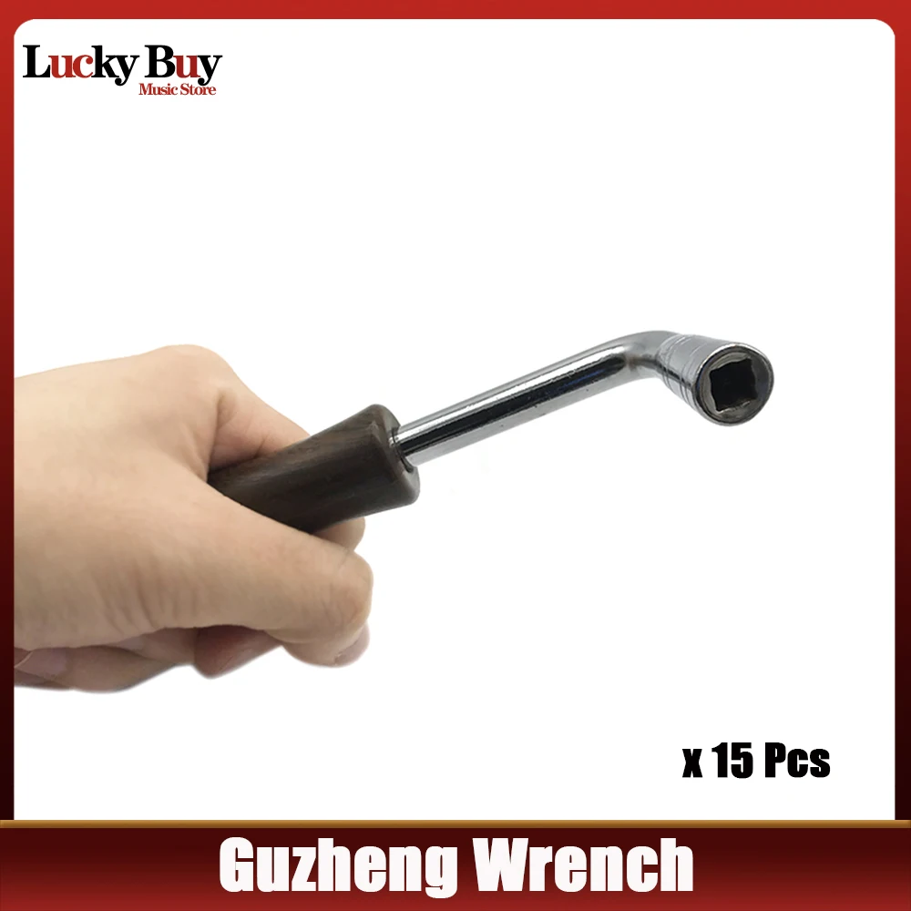 

15 шт. Г-образный квадратный инструмент для настройки наконечников Guzheng