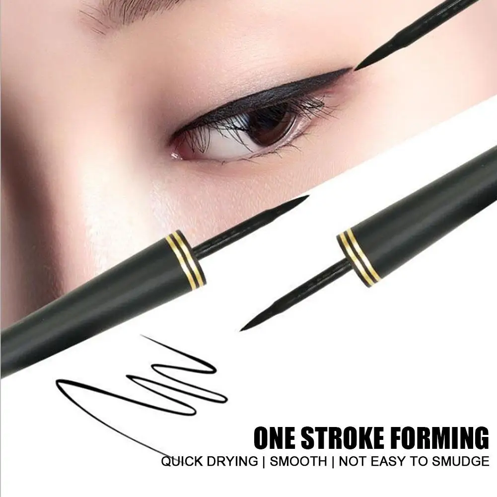 

5ml Black Liquid Eyeliner No Smudging No Makeup Waterproof Liner Eyeliner Liquid Sweat-proof And Superfine Soft Eyes M7I7