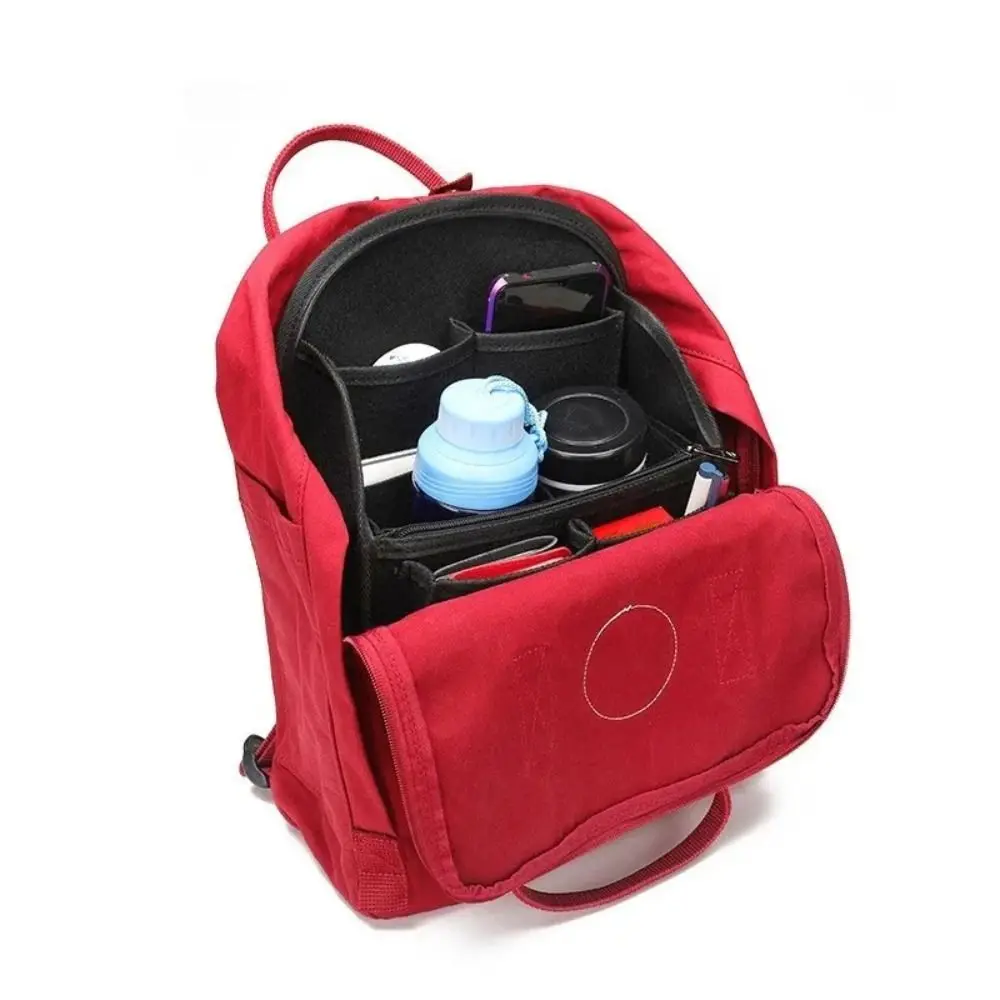Portable Backpack Insert Small Bag Women Cosmetic Bags Interior Travel Bag Divider Shoulder Bag Makeup Organizer