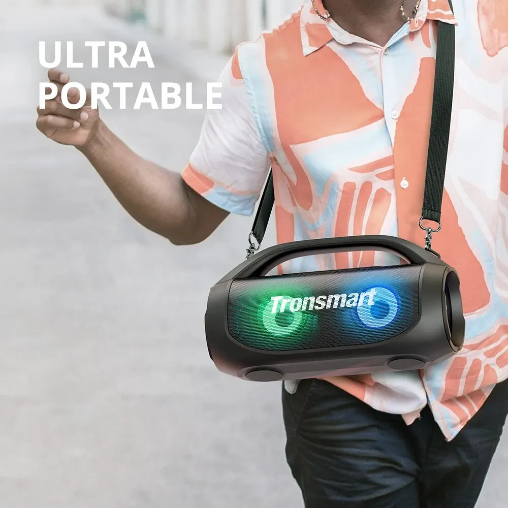 Tronsmart Bang SE Bluetooth Speaker with Bluetooth 5.3 Portable Handle 24-Hour Playtime for Party Camping