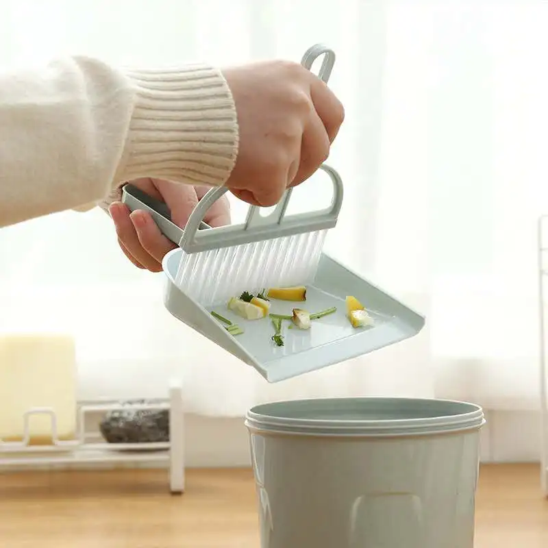 Бесплатная доставка маленькая настольная щетка для чистки стола метла