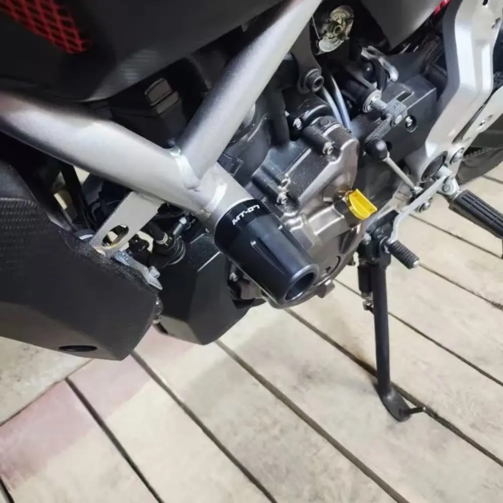 MT07 mt07 Tracer 700 Tracer 700 GT 7 FZ07 2014-2023 2024 2025 2026 액세서리 낙하 방지 장비 낙하 방지 블록 프레임 슬라이드