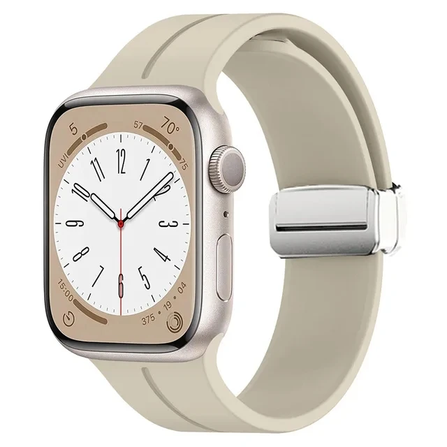 Magnetic Buckle Silicone Strap