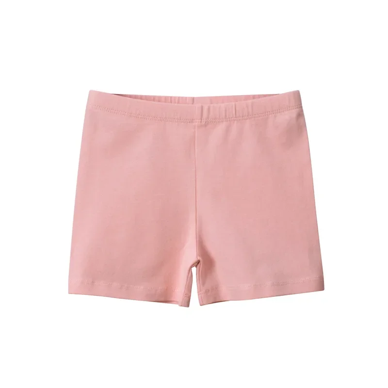 Kids Shorts Kids Trousers Girls Summer Thin Leggings Solid Color Safety Pants Skinny Baby Outer Wear