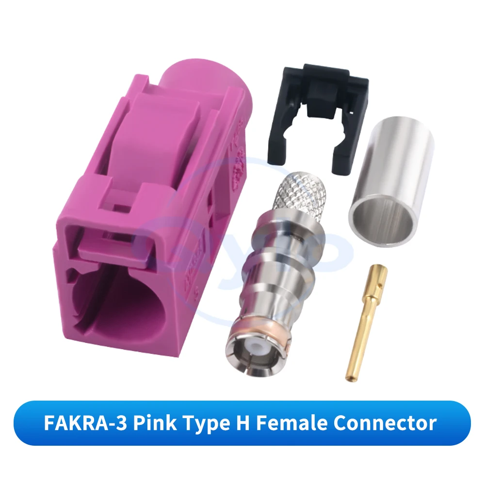 FAKRA K Weiblicher Automobilstecker FAKRA-3 Stecker A/B/C/D/E/F/G/H/I/K/L/M/Z Modelle Mehrere Farben (1 Stück) – Detail 13