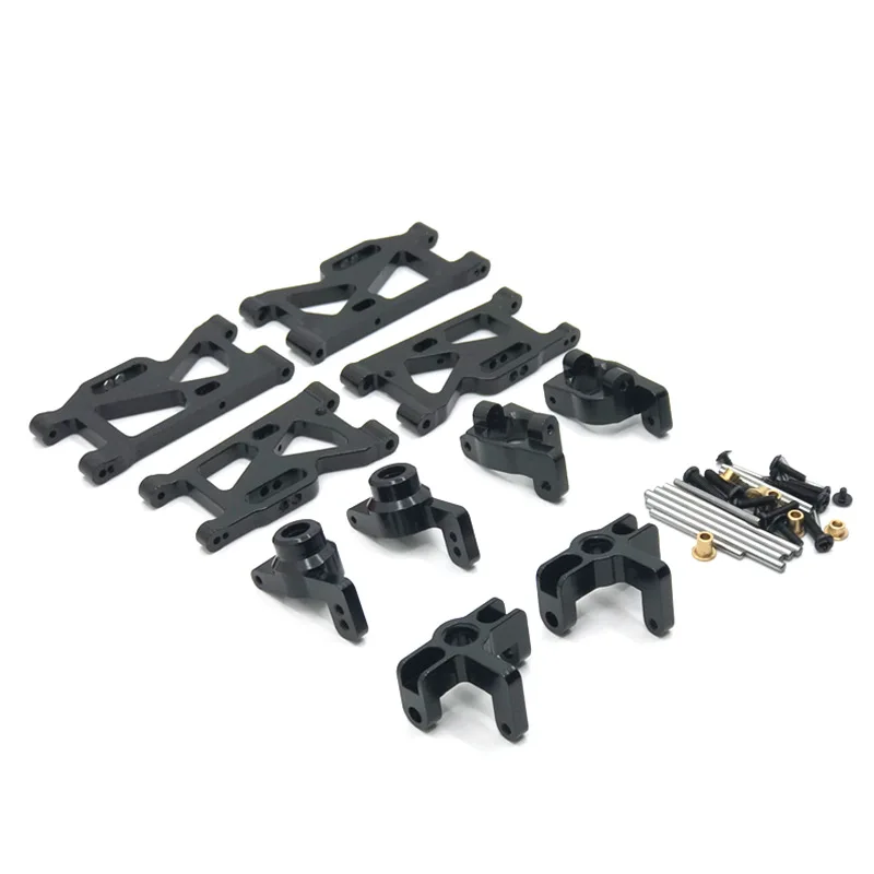 Metal Upgrade Swing Arm Steering Cup Set of 5 For WLtoys 144010 144001 144002 124016 124017 124018 124019 RC Car Parts 3