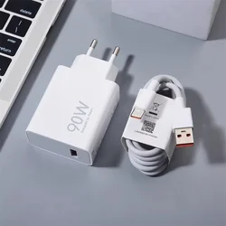 Xiaomi 90W GaN Turbo Fast Charging Adapter with Type - C Cable - EU add 2M Cable