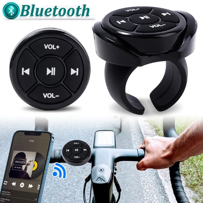 Wireless Bluetooth Media Button Remote Control Wireless Bluetooth