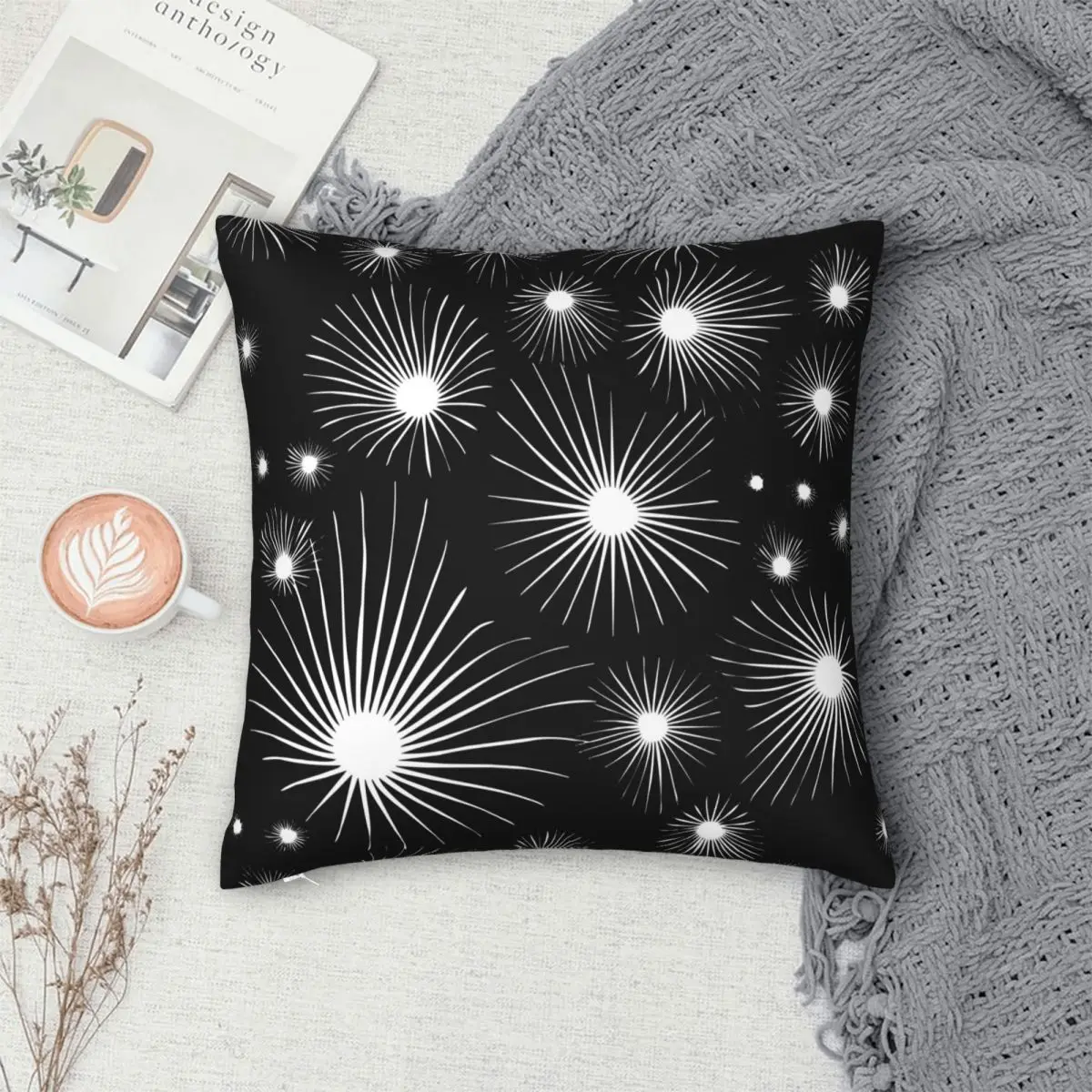 Рисунок 3 - Квадратная наволочка в виде фейерверка