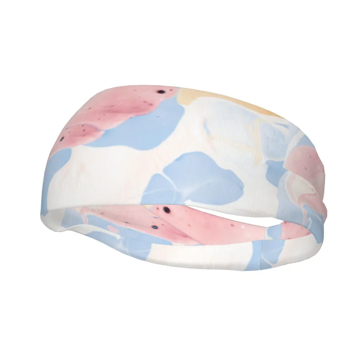 

Tie Dye Men Sweatband Sweat Headband Elastic Tennis Gym Hair Band Bohemian Head Sweat Bands