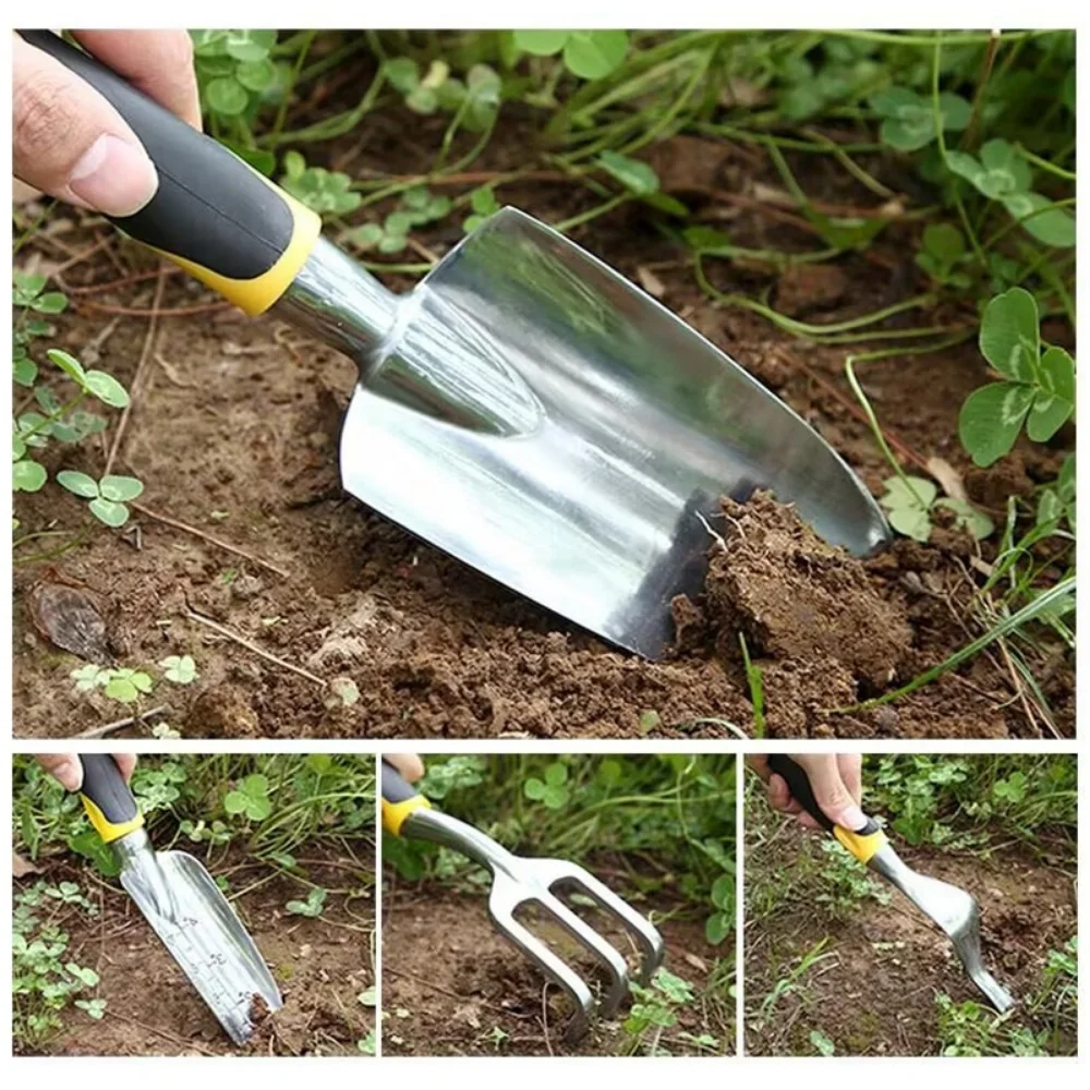 Description Picture 5 of itemGarden Tool Trowel Rake Cultivator Weeder with Ergonomic Handle Garden Lawn Farmland Transplant Gardening Tools