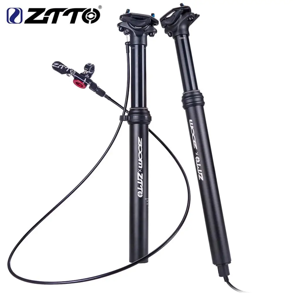 Ztto Wire Control Bicycle Dropper Seat Post Mtb Dh Adjustable Seat Tube