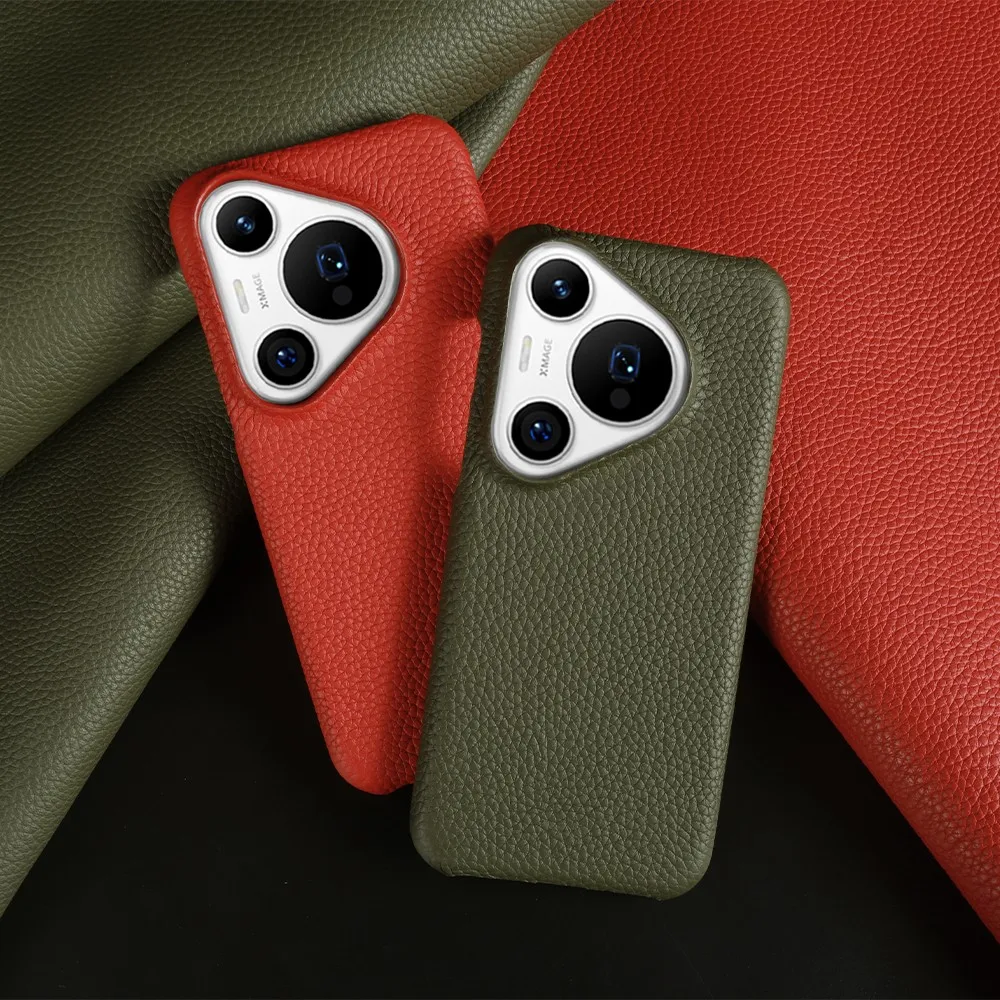 Luxury Genuine Leather Business Phone Case - Premium Protection