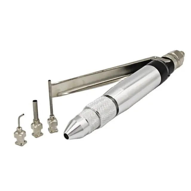 Qlh-10 Kézi Kis Áramlású Ragasztópisztoly Tűtípus Adagoló Szelep Egy Folyékony Ragasztószelep Toll - Image 2