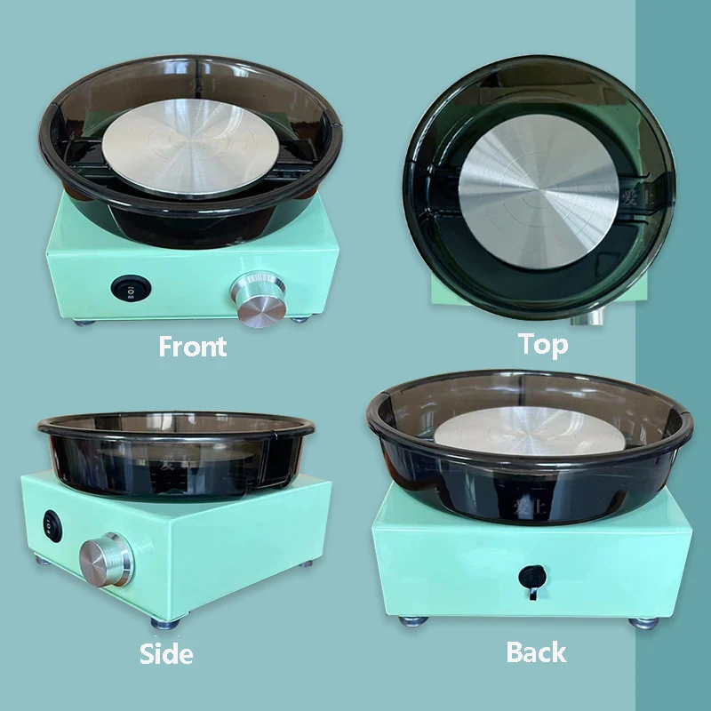 Electric Ceramic Wheel Machine 12.5cm Suitable For School Ceramic Clay Work Molding DIY Art Crafts