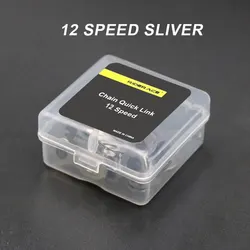 Quick Connect Bicycle Chain Link Set - 5 Pairs for Road and Mountain Bikes (12 speed)