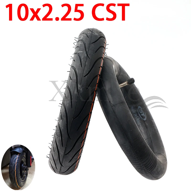 

CST Tire 10x2.25 Pneumatic Tyre for Electric Scooter Balancing Hoverboard 10*2.25 Inner Outer Tube