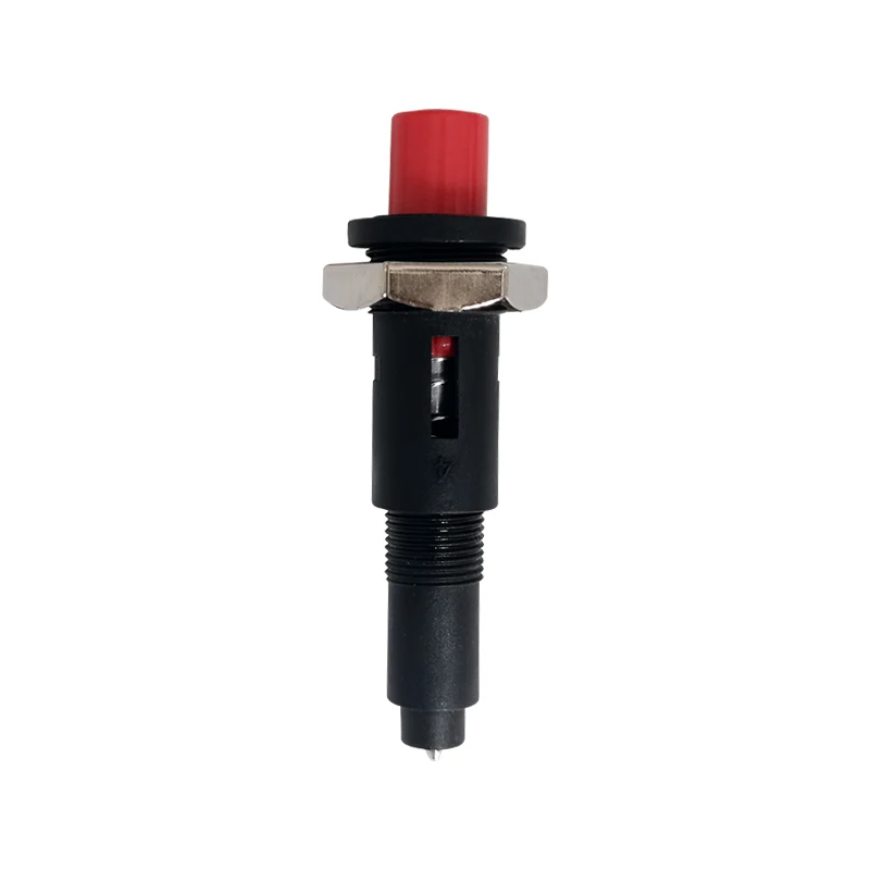 Gas Heater One Outlet Piezo Igniter Spark Plug Push Button Ceramic Ignitor Plastic Electronic Lighter for LPG NG Gas Stove 5 PCS