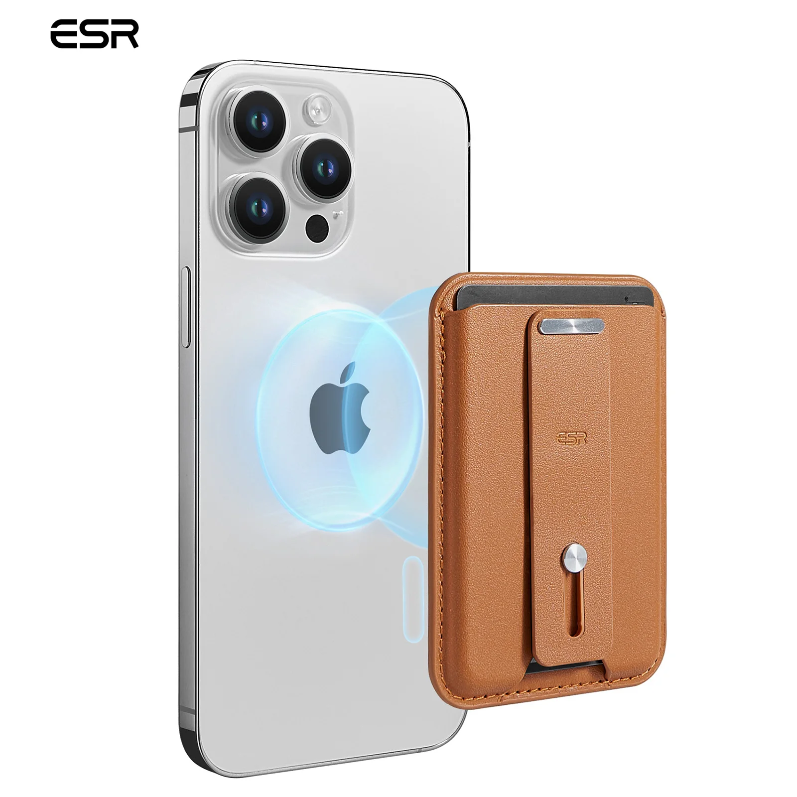 Étui de rangement magnétique pour cartes à puce ESR pour iPhone HaloLock | Diversi