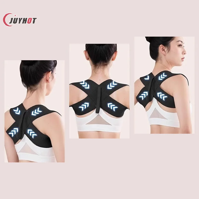 Neck Brace Posture Corrector Belt Lumbar Shoulder Support Breathable Elastic Back Posture Correction Back Spine Orthopedic Brace