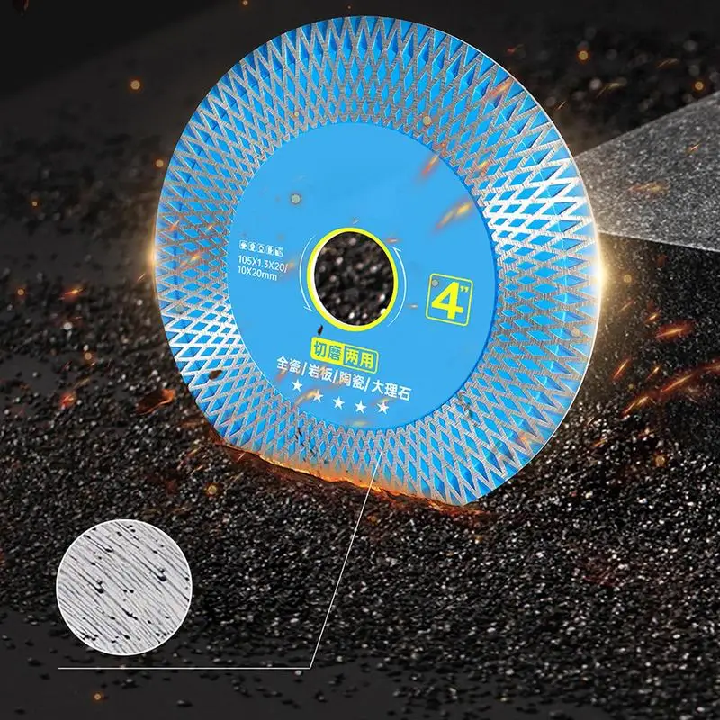 Ultra-Thin Cutting Discs Ultra-Thin Angle Grinder Cut Off Wheels Precision Cutting Cut Off Wheels For Vitrified Brick Ceramic