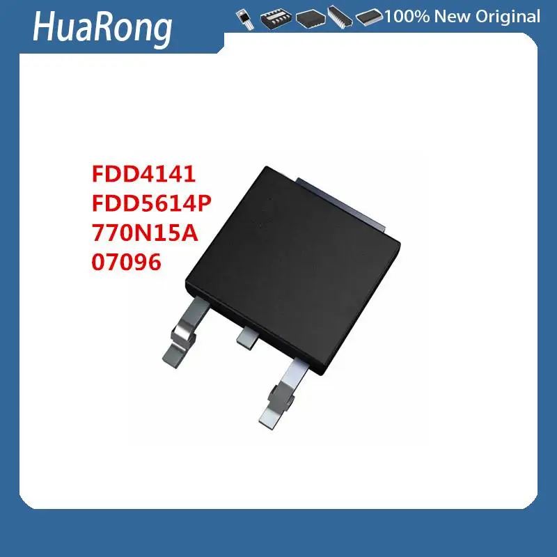 

10 шт./партия MOS FDD4141 FDD5614P 770N15A 07096 TO-252