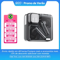 QCY MeloBuds Neo Wireless Earphones Bluetooth 5.3 LED Power Digital Display Transparent TWS Earbuds Dual-Connection Headphone 1