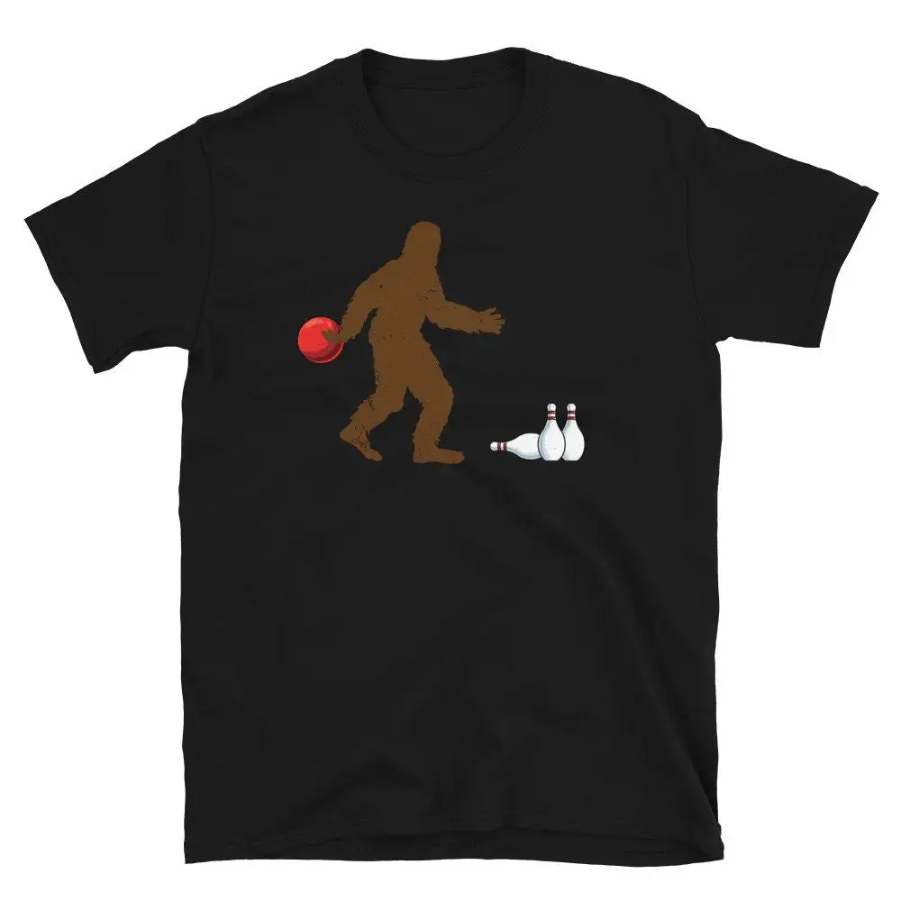 BifgooT футболка для боулинга Sasquatch Bowler Alley Lover s Team